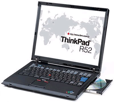 Апгрейд ноутбука Lenovo ThinkPad R52